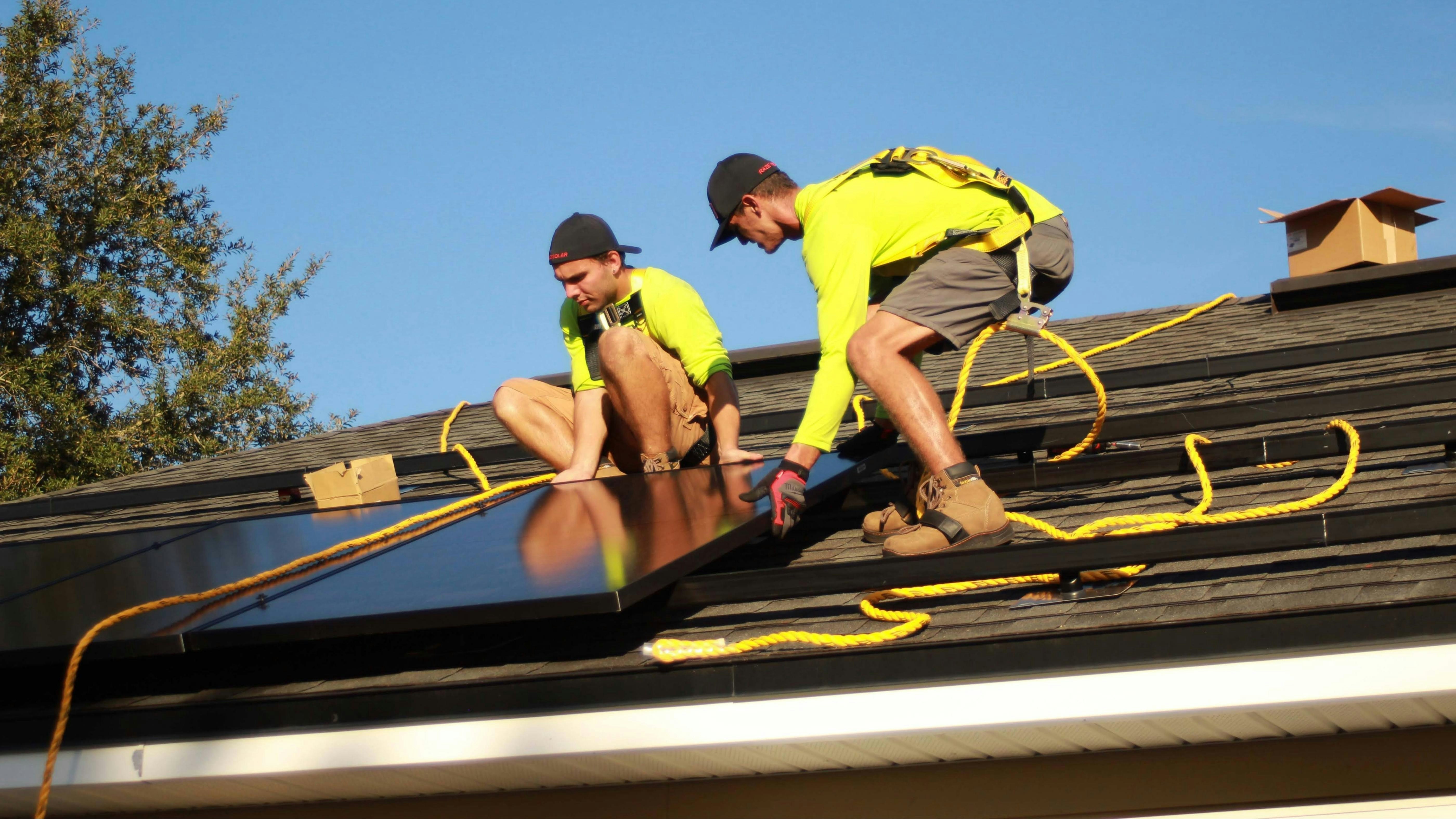 Zonnepanelen installeren