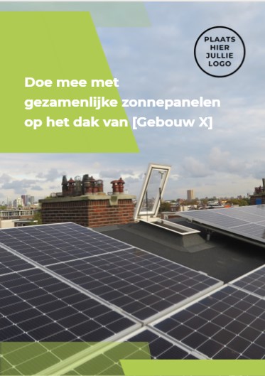 Basisbrochure zonnepalen op de VvE