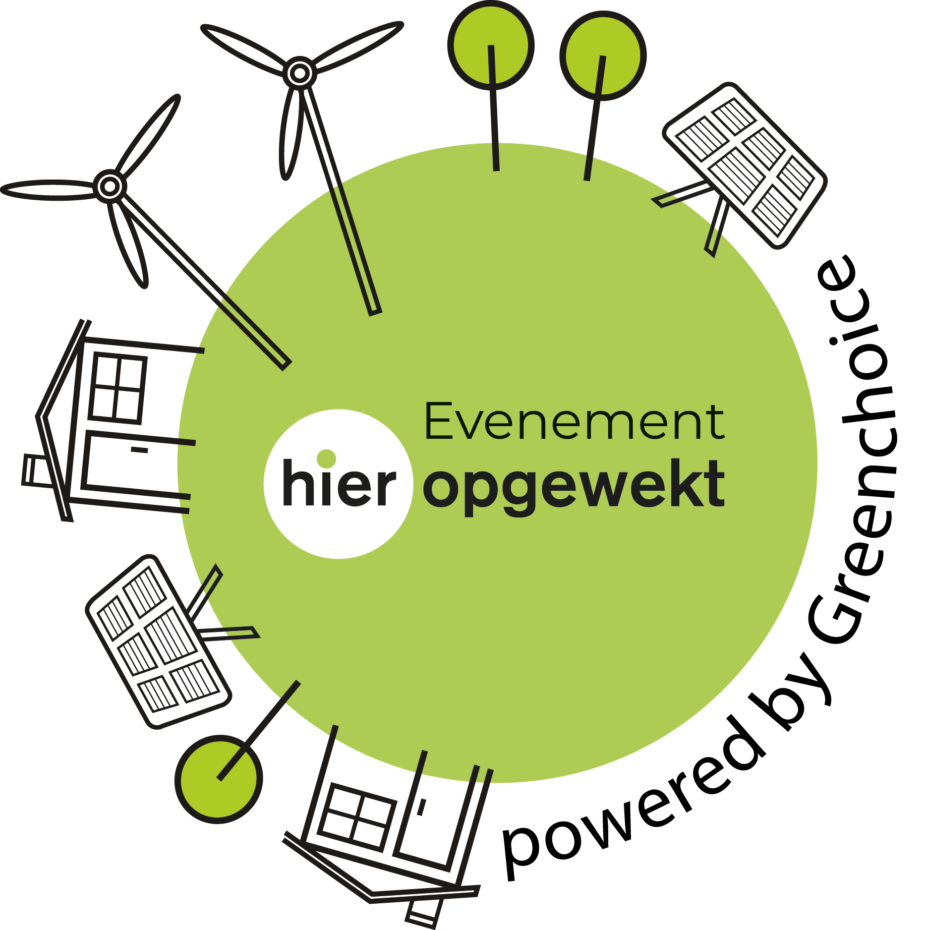 Evenement HIER opgewekt logo