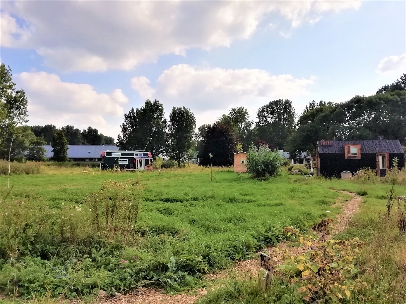 Foto van een tiny huis kleinhuizen nieuwegein