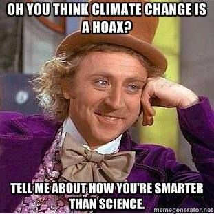 meme klimaatveranderingontkenners
