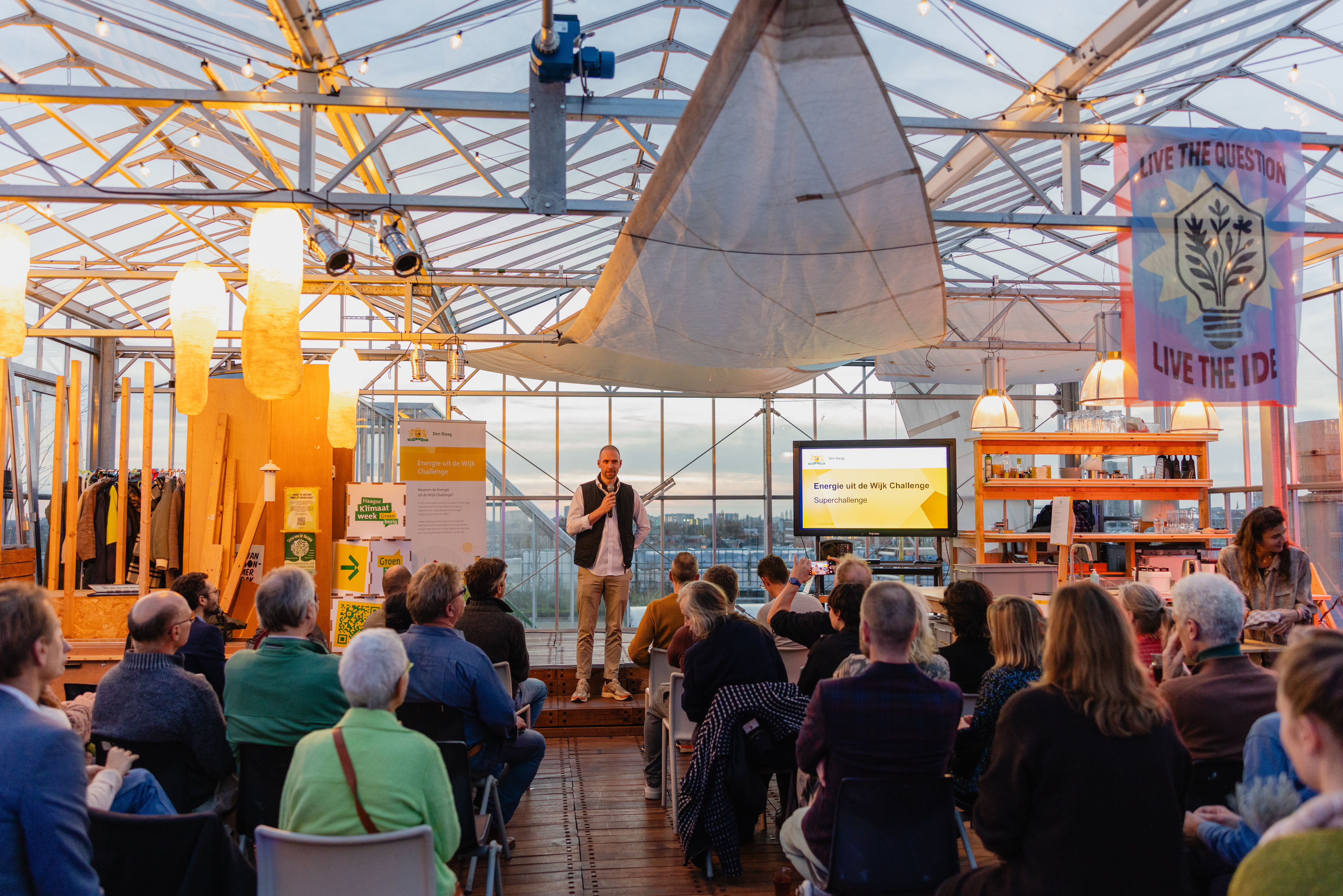 De Energiekas in gebruik tijdens de Klimaatweeek 2025