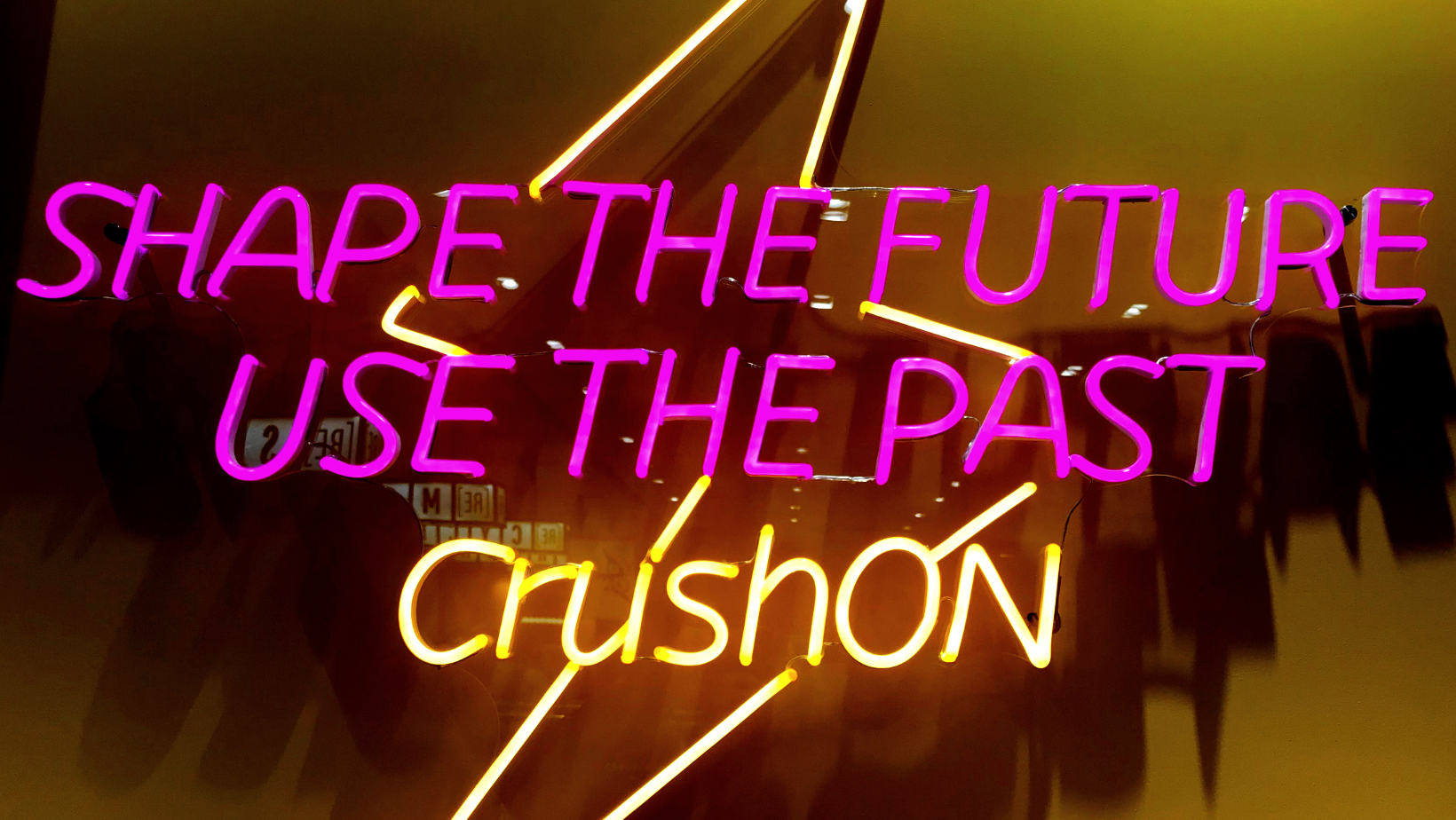 shape the future, use the past