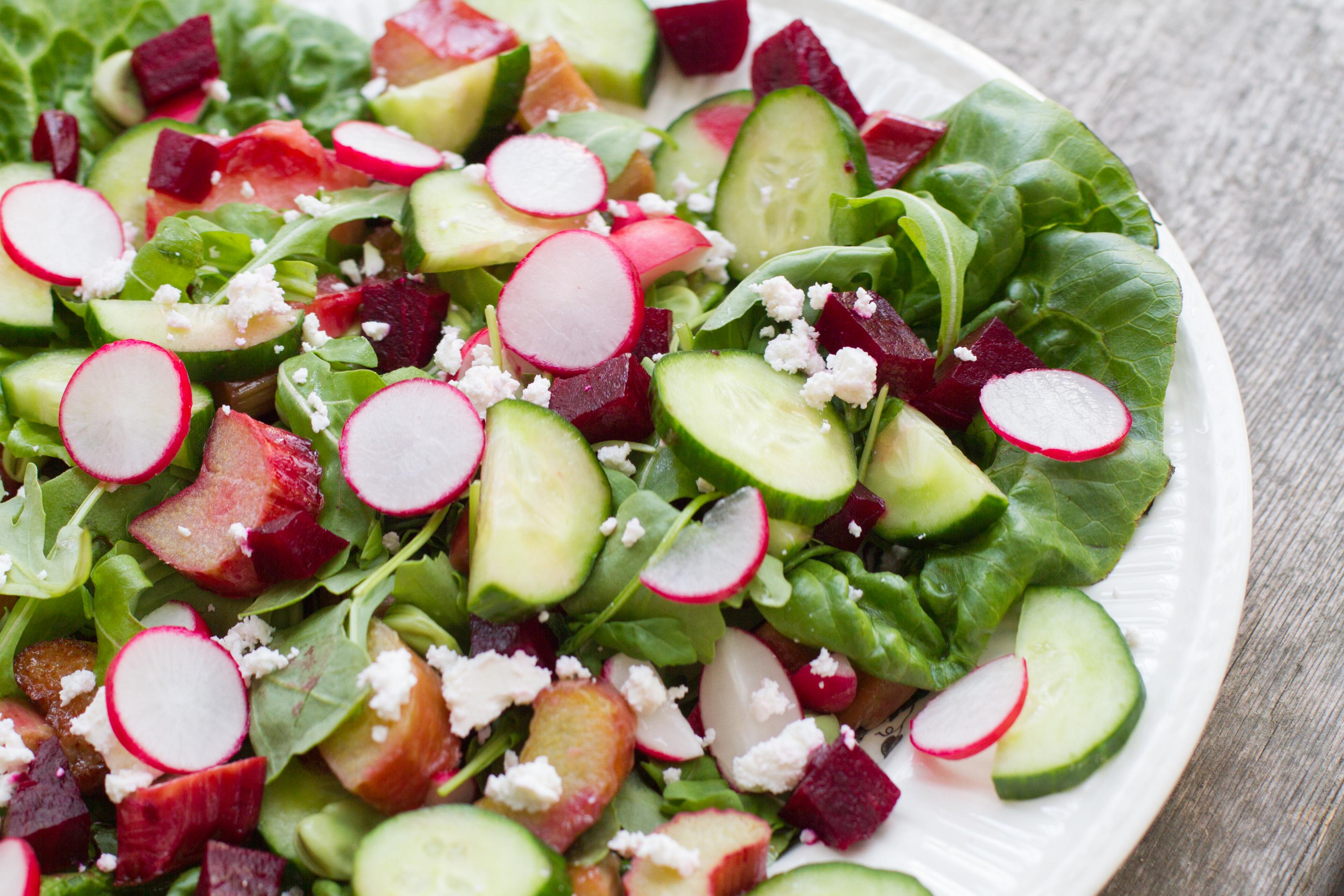 Foto zomerse salade