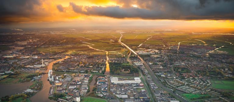 luchtfoto Nederland