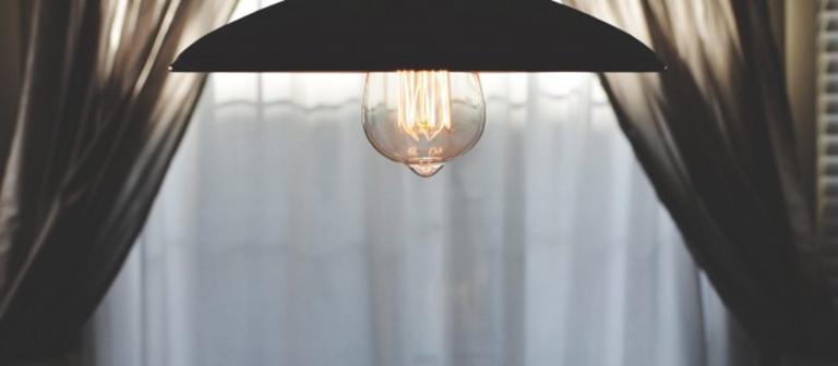 Foto van een ledlamp