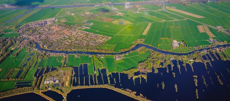 Foto groen Nederland