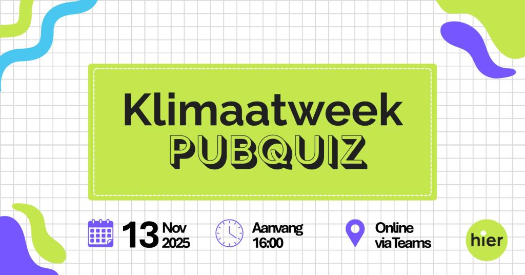 Klimaatweek Pubquiz 13 nov 