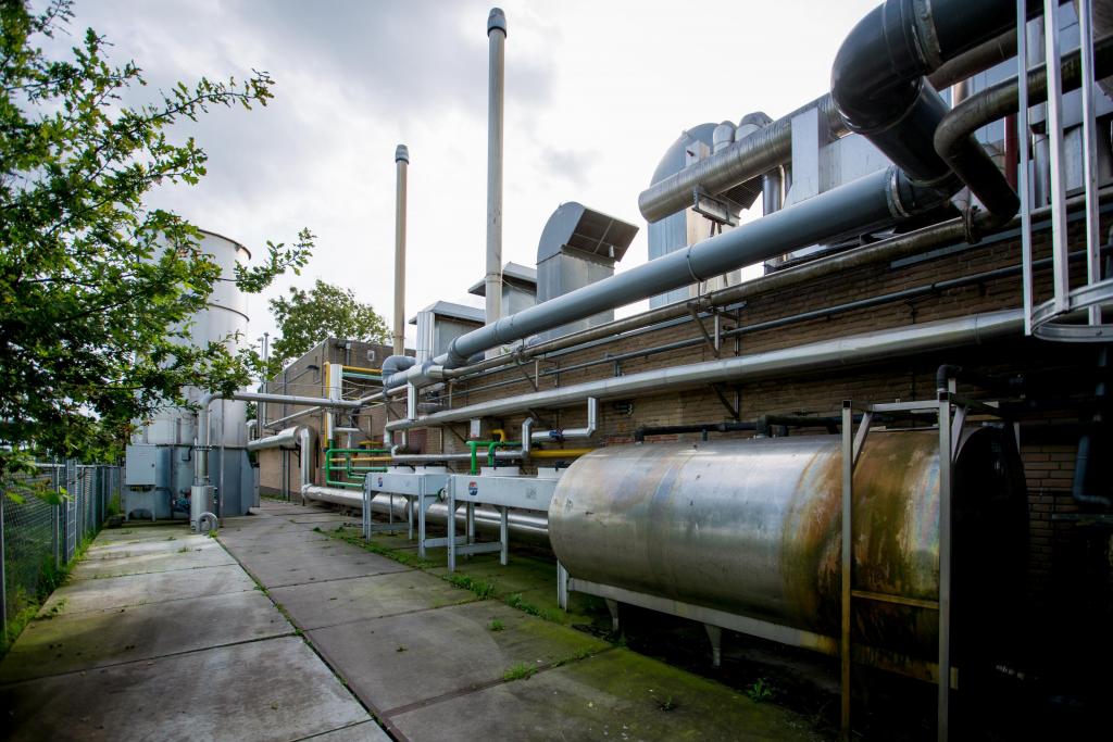 Foto van biogascentrale