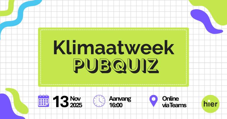 Klimaatweek Pubquiz 13 nov 
