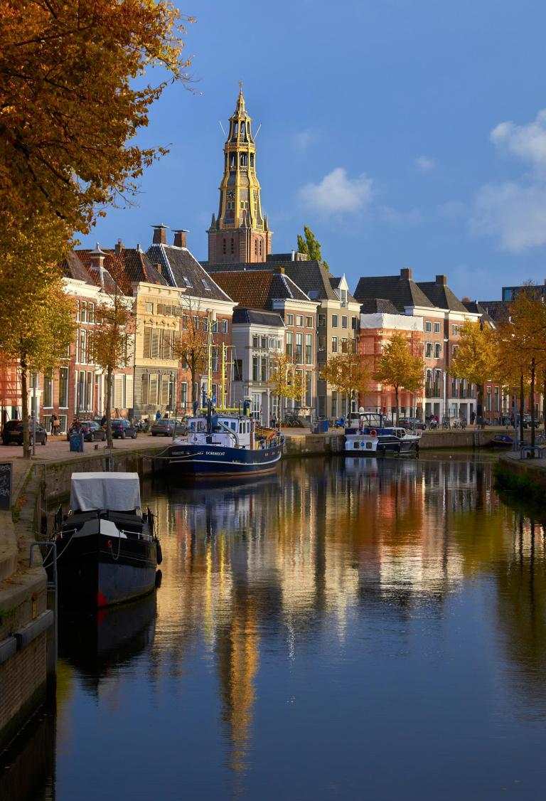 Gracht in Groningen