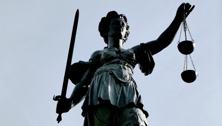 vrouwe justitia