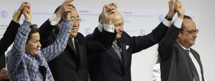 Foto klimaatakkoord parijs