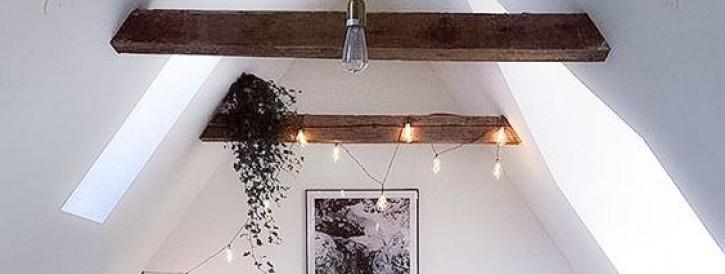 Foto zolder lampjes