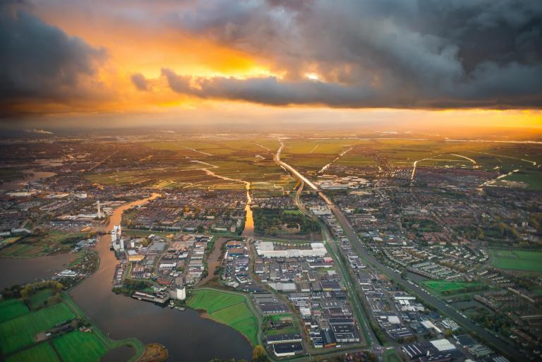 luchtfoto Nederland