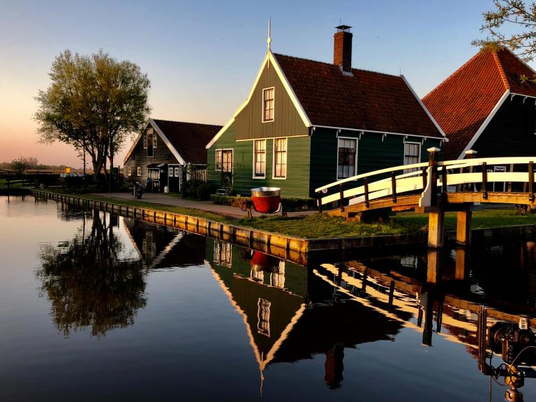 Foto van een Nederlands huis 
