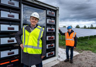 batterij zonnepark Heeten