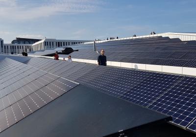 Zonnepanelen op dak