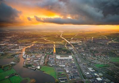 luchtfoto Nederland