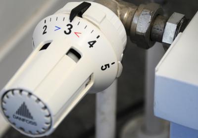 Foto van een thermostaatkraan