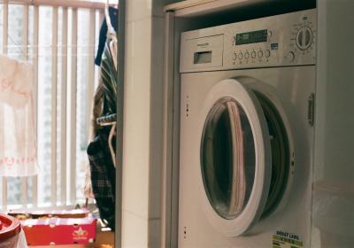 Foto van wasmachine