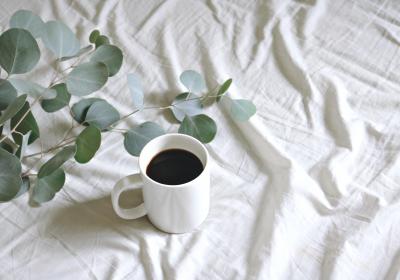 Foto van kopje koffie 