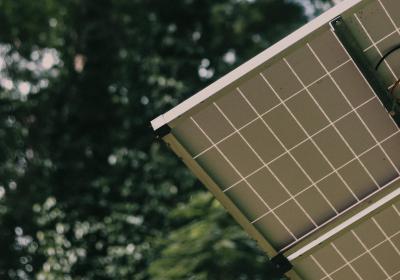 Foto van zonnepaneel 