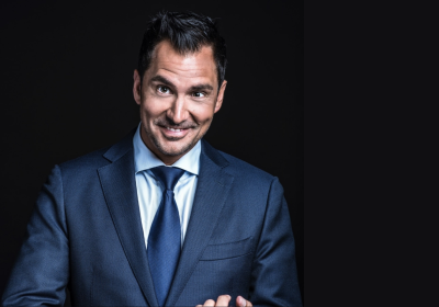 Guido Weijers voor Climate Comedy Night 2023