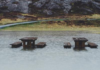 Overstromingen door extreem weer