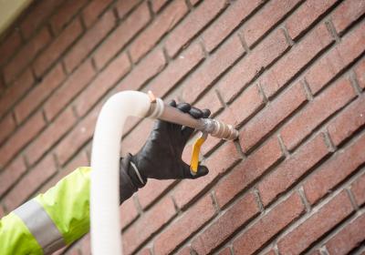 Isolatie van de spouw