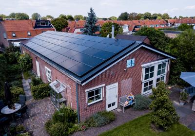 Zonnepanelen op dak