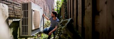 Warmtepomp buitenunit